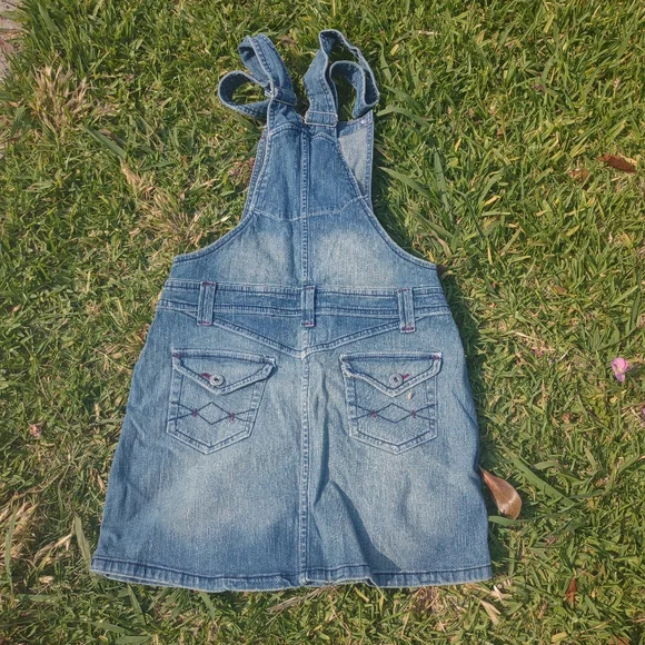 Denim Mudd Juniors Overall Skirt Size 1 - Picture 11 of 14